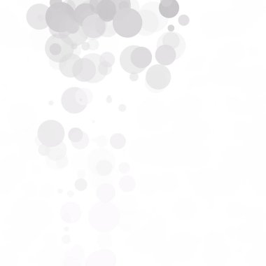 Kabarcıklar benzersiz gri beyaz parlak vektör arka plan