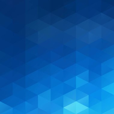 Mavi Izgara Mozaik Arkaplan, Yaratıcı Tasarım Şablonları