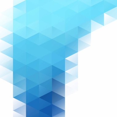 Mavi Izgara Mozaik Arkaplan, Yaratıcı Tasarım Şablonları