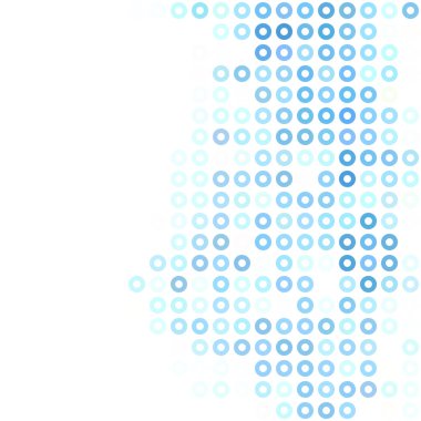 Mavi çörek arka plan, yaratıcı tasarım şablonları