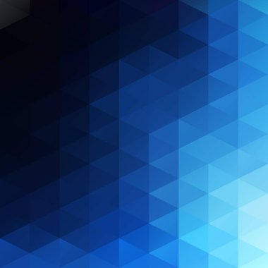 Mavi Izgara Mozaik Arkaplan, Yaratıcı Tasarım Şablonları