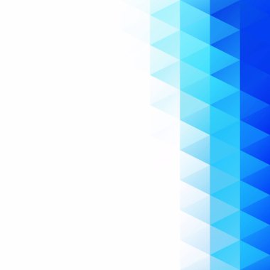 Mavi Izgara Mozaik Arkaplan, Yaratıcı Tasarım Şablonları