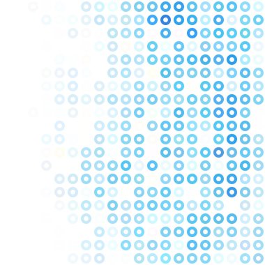 Mavi çörek arka plan, yaratıcı tasarım şablonları