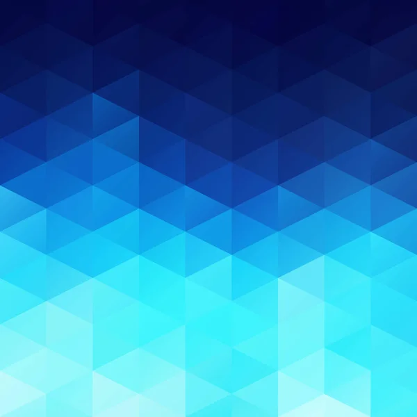 Blauer Grid Mosaik Hintergrund Kreative Design Vorlagen — Stockvektor