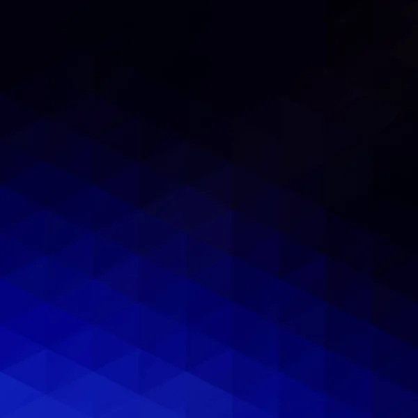 Blue Grid Mosaic Background Creative Design Template — 스톡 벡터