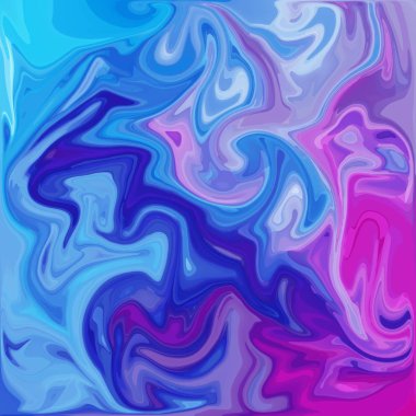 Dijital akrilik renk girdap veya benzer mermer Twist mavi arka plan doku