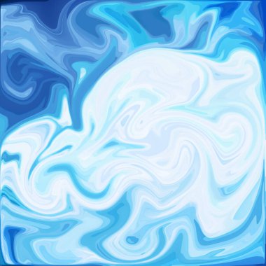 Dijital akrilik renk girdap veya benzer mermer Twist mavi arka plan doku
