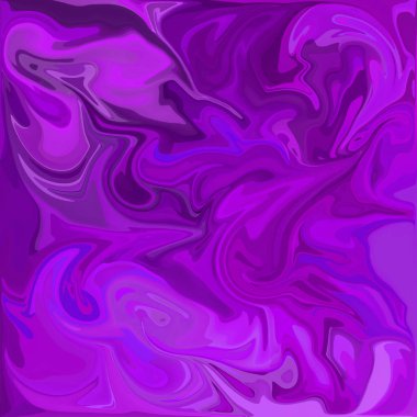 Dijital akrilik renk girdap veya benzer mermer Twist mor doku arka plan