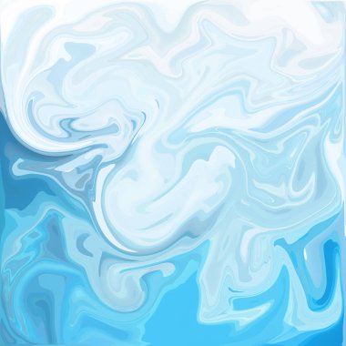 Dijital akrilik renk girdap veya benzer mermer Twist mavi arka plan doku