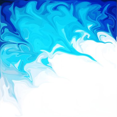 Dijital akrilik renk girdap veya benzer mermer Twist mavi arka plan doku