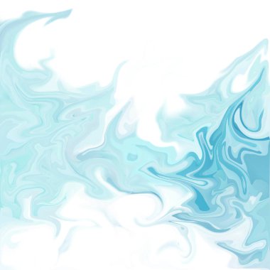 Dijital akrilik renk girdap veya benzer mermer Twist mavi arka plan doku