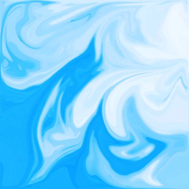 Dijital akrilik renk girdap veya benzer mermer Twist mavi arka plan doku