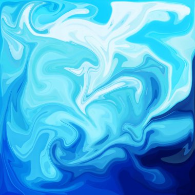 Dijital akrilik renk girdap veya benzer mermer Twist mavi arka plan doku
