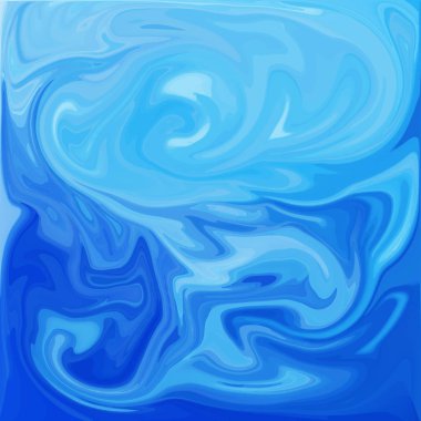 Dijital akrilik renk girdap veya benzer mermer Twist mavi arka plan doku