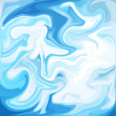 Dijital akrilik renk girdap veya benzer mermer Twist mavi arka plan doku