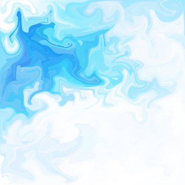 Dijital akrilik renk girdap veya benzer mermer Twist mavi arka plan doku