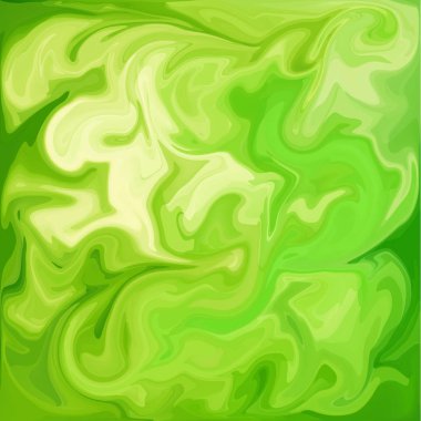 Dijital akrilik renk girdap veya benzer mermer Twist yeşil doku arka plan