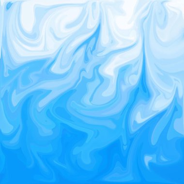 Dijital akrilik renk girdap veya benzer mermer Twist mavi arka plan doku