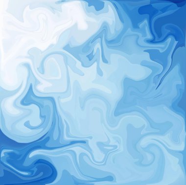 Dijital akrilik renk girdap veya benzer mermer Twist mavi arka plan doku