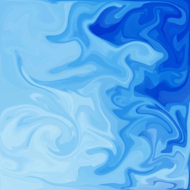 Dijital akrilik renk girdap veya benzer mermer Twist mavi arka plan doku