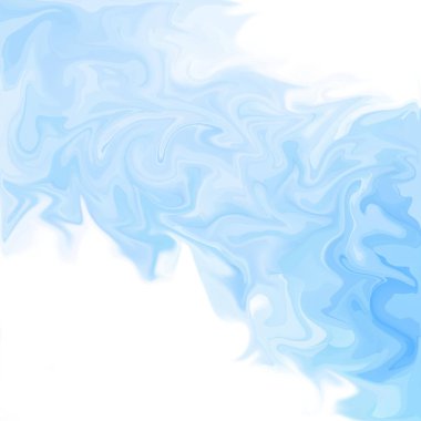 Dijital akrilik renk girdap veya benzer mermer Twist mavi arka plan doku