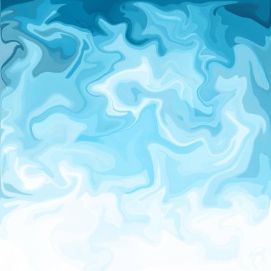 Dijital akrilik renk girdap veya benzer mermer Twist mavi arka plan doku