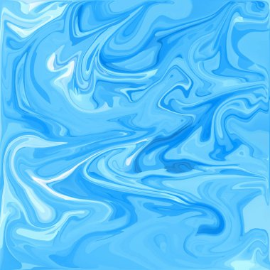 Dijital akrilik renk girdap veya benzer mermer Twist mavi arka plan doku