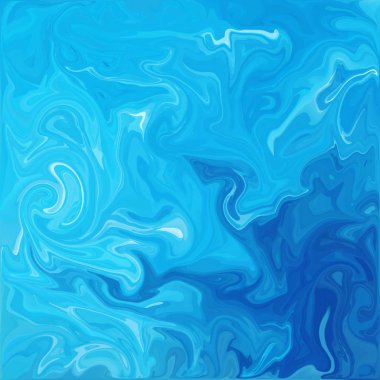 Dijital akrilik renk girdap veya benzer mermer Twist mavi arka plan doku