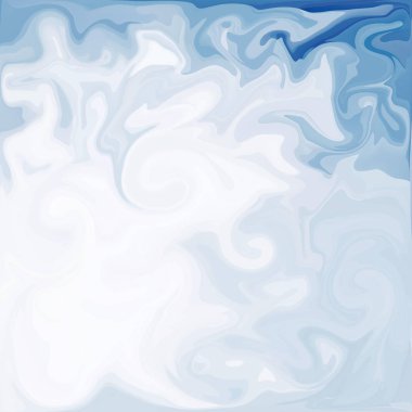 Dijital akrilik renk girdap veya benzer mermer Twist mavi arka plan doku