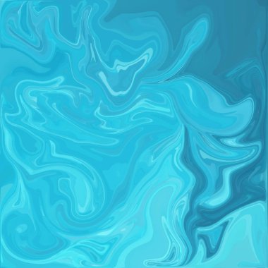 Dijital akrilik renk girdap veya benzer mermer Twist mavi arka plan doku