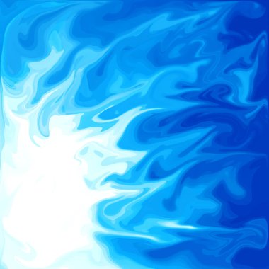 Dijital akrilik renk girdap veya benzer mermer Twist mavi arka plan doku