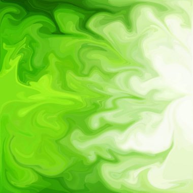 Dijital akrilik renk girdap veya benzer mermer Twist yeşil doku arka plan