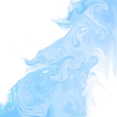 Dijital akrilik renk girdap veya benzer mermer Twist mavi arka plan doku