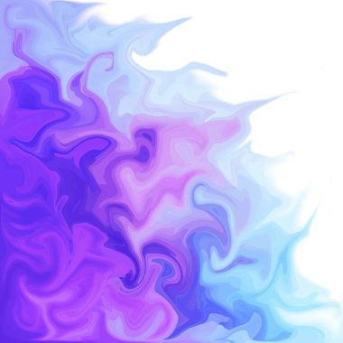 Renkli dijital akrilik renk girdap veya benzer mermer Twist arka plan doku