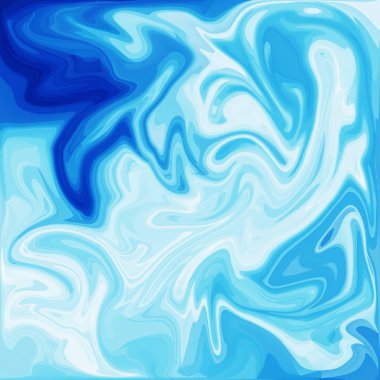 Dijital akrilik renk girdap veya benzer mermer Twist mavi arka plan doku