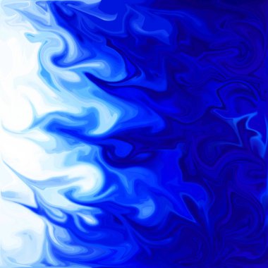 Dijital akrilik renk girdap veya benzer mermer Twist mavi arka plan doku