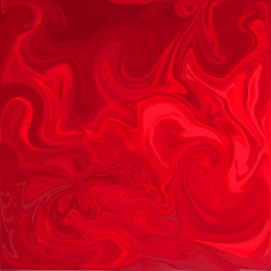 Kırmızı dijital akrilik renk girdap veya benzer mermer Twist arka plan doku