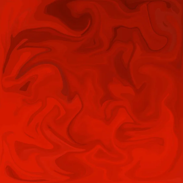 Colore Acrilico Digitale Rosso Turbinio Simile Marmo Torsione Texture Sfondo — Foto Stock