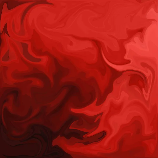 Color Rojo Digital Acrílico Remolino Mármol Similar Twist Textura Fondo —  Fotos de Stock