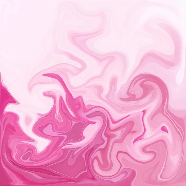 Roze Digitale Acryl Colour Swirl Soortgelijke Marmeren Twist Textuur Van — Stockfoto