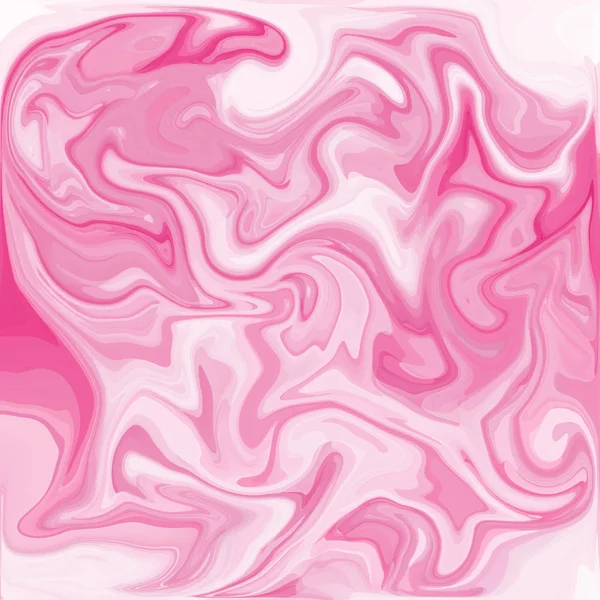 Pink Digital Acrylic Color Swirl Similar Marble Twist Texture Background — Stock Photo, Image