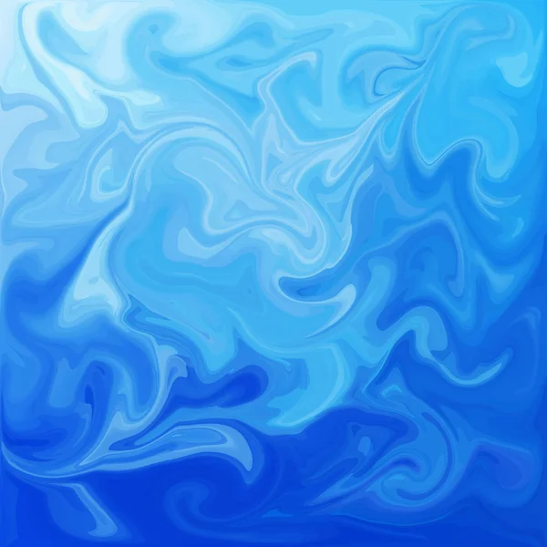 Modrá Akryl Barevná Spirála Nebo Podobné Mramor Twist Textura Pozadí — Stock fotografie