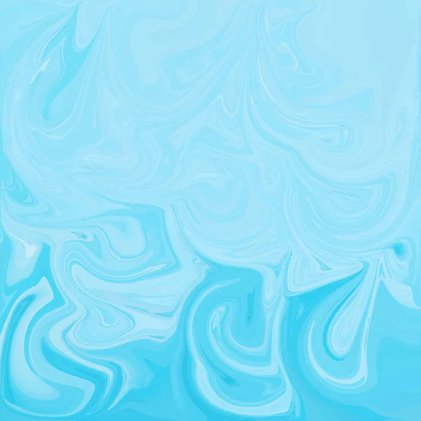 Blaue Digitale Acrylfarbe Wirbel Oder Ähnliche Marmor Twist Textur Hintergrund — Stockfoto