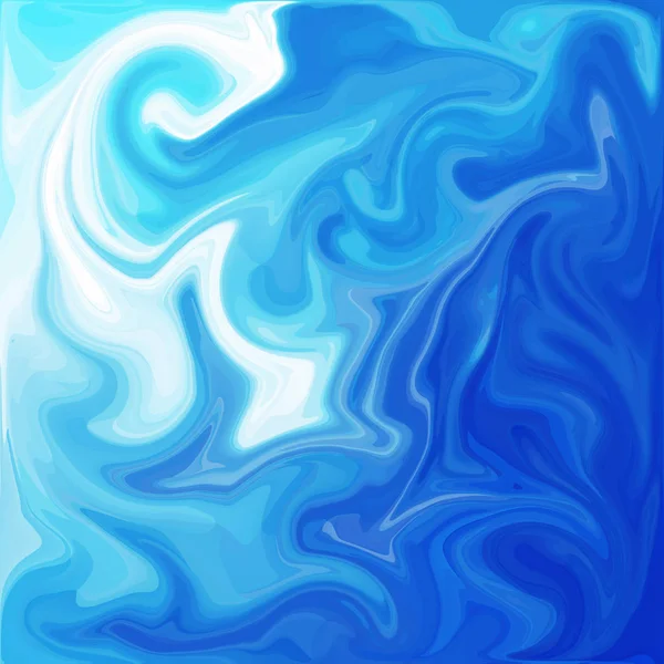 Blaue Digitale Acrylfarbe Wirbel Oder Ähnliche Marmor Twist Textur Hintergrund — Stockfoto