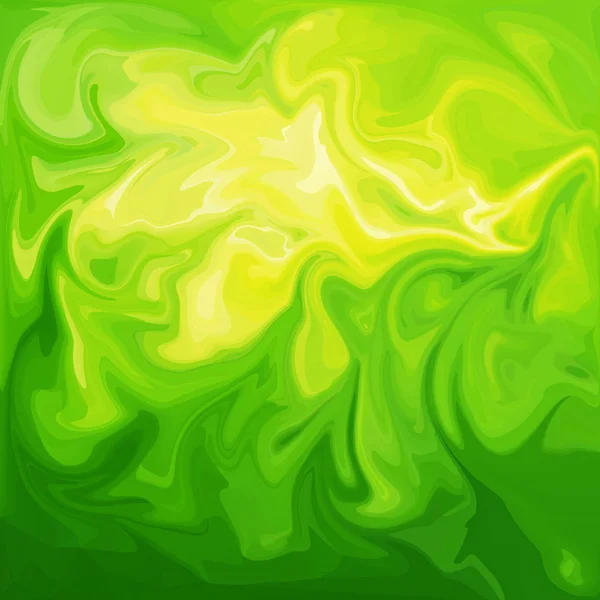 Zielony Wirowa Cyfrowy Akryl Kolor Lub Podobne Twist Marmur Tekstura — Zdjęcie stockowe