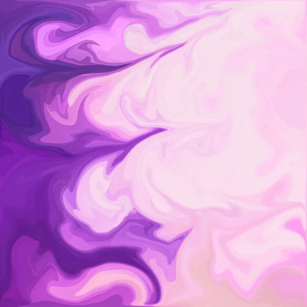 紫色数字丙烯酸色漩涡或类似大理石扭转纹理背景 — 图库照片