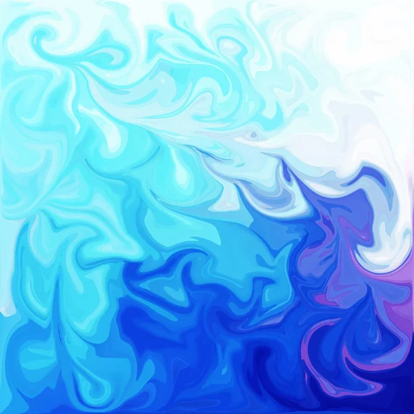 Dijital akrilik renk girdap veya benzer mermer Twist mavi arka plan doku