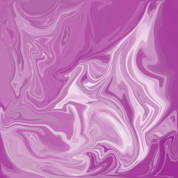 Colore Acrilico Digitale Viola Turbinio Simile Marmo Torsione Texture Sfondo — Foto Stock