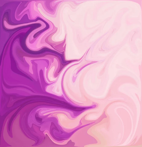 Colore Acrilico Digitale Viola Turbinio Simile Marmo Torsione Texture Sfondo — Foto Stock