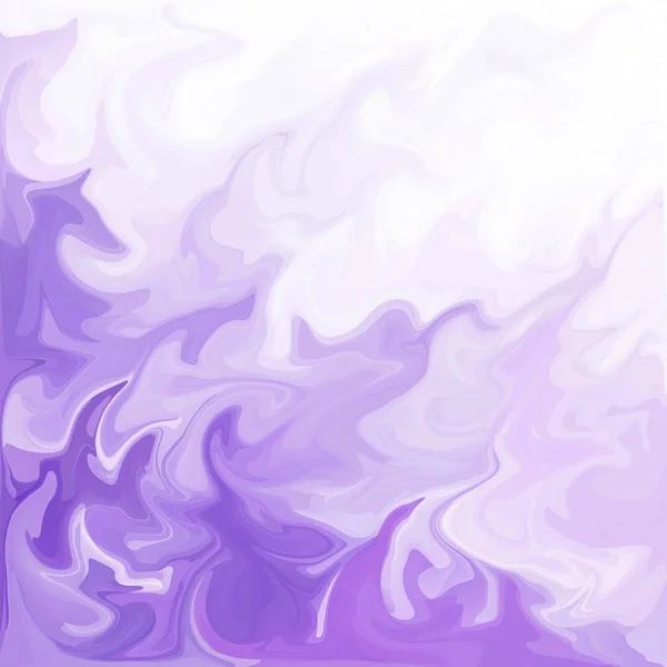 Purple Digital Acrylic Color Swirl Similar Marble Twist Texture Background — Stock Photo, Image